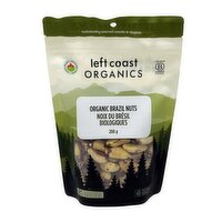 Left Coast - Brazil Nuts Organic, 200 Gram