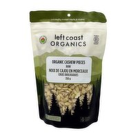 Left Coast - Organic Cashew Pieces - Raw, 350 Gram