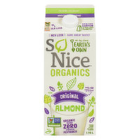 So Nice - Almond Beverage Original Organic, 1.75 Litre