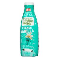 Earth's Own - Oat Creamer French Vanilla, 946 Millilitre