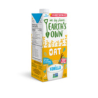 Earth's Own - Oat Beverage Vanilla, 946 Millilitre