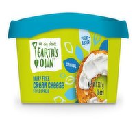 Earth's Own - Dairy Free Cream Cheese Original, Plant Based, 227 Gram