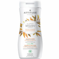 Attitude - Super Leaves Shampoo - Volume & Shine, 473 Millilitre