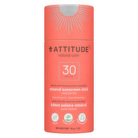 Attitude - Sunscreen Stick SPF 30, 85 Gram