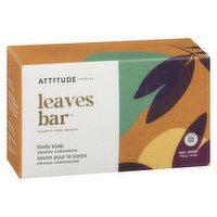 Attitude - Body Soap Bar Orange Cardamom, 113 Gram