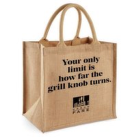 Urban Fare - Jute Tote Bag - Grill Knob, 1 Each