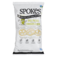 Spokes - Puffed Potatoes - Dill Pickle, 80 Gram