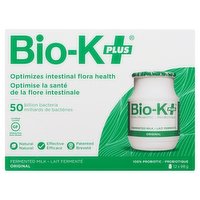 Bio-K+ - Fermented Milk Probiotic Original, 12 Each