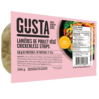 Gusta - Chickenless Strips, 200 Gram