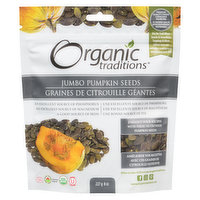 Organic Traditions - Jumbo Pumpkin Seeds, 227 Gram