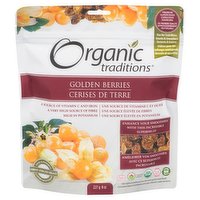 Organic Traditions - Golden Berries, 227 Gram