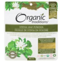 Organic Traditions - Stevia Leaf Powder, 100 Gram