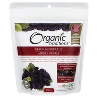 Organic Traditions - Dried Mulberries, 227 Gram