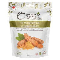 Organic Traditions - Turmeric Powder, 200 Gram