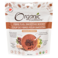 Organic Traditions - Fibre Fuel Smoothie Boost Chocolate, 300 Gram