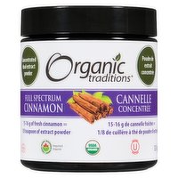 Organic Traditions - Full Spectrum Cinnamon  Smoothie Booster, 33 Gram
