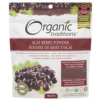 Organic Traditions - Acai Berry Powder, 100 Gram