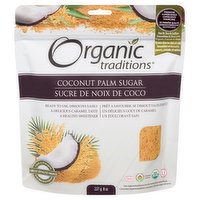 Organic Traditions - Coconut Palm Sugar, 227 Gram