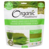 Organic Traditions - Barley Grass Juice Powder, 150 Gram