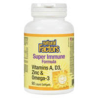 Natural Factors - Supper Immune Formula, 90 Each