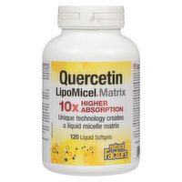 Natural Factors - Quercetin Lipomic Matrix 250mg, 120 Each