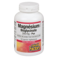 Natural Factors - Magnesium Bisglycinate, 120 Each