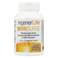 Natural Factors - RegenerLife NMN Surge, 60 Each