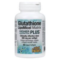 Natural Factors - Glutathione LipoMicel Matrix Plus 300 mg, 60 Each