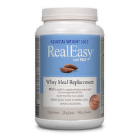 Natural Factors - Real Easy PGX Meal Whey Chocolate, 940 Gram