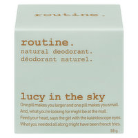 routine. - Natural Deodorant Lucy In The Sky, 58 Gram