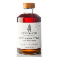 Cosman & Webb - Maple Syrup, 375 Millilitre