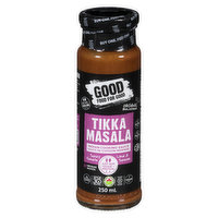 Good Food For Good - Sauce Tikka Masala Organic, 250 Millilitre