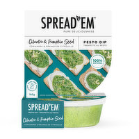 Spread'em Kitchen - Cashew Dip Cilantro & Sunflower Seed, 185 Gram