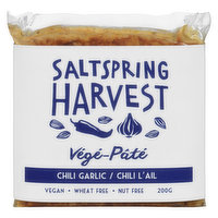 SaltSpring Harvest - Vege Pate Chili Garlic, 200 Gram