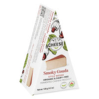 Nuts For Cheese - Smoky Gouda Wedge Fermented Cashew Product, 120 Gram