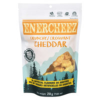 Enercheez - Cheese Snack, Crunchy Cheddar