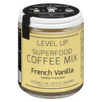 Level Up Superfoods Level Up Superfoods - Superfood Coffee Mix - French Vanilla, 227 Gram