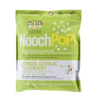 Nooch Pop - Savoury Popcorn - Kinda Garlic 'n Cheesy