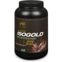 PVL ISOGOLD - Premium Isolate 100% Whey Protein Shake Milk Choco, 908 Gram