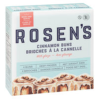 Rosen's - Cinnamon Buns, 340 Gram