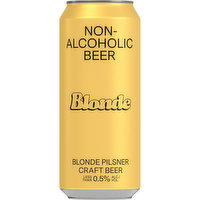 BIERE SANS ALCOOL - Craft Beer Blonde Pilsner Non-Alcoholic, 473 Millilitre