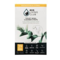 Eco Living - Toilet Bowl Cleaner Strips, 39 Each