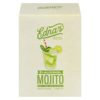 Edna's - Non-Alcoholic Cans, Mojito, 4 Each