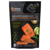 simply WEST COAST - Sockeye Salmon Portions, 340 Gram