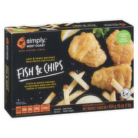 simply WEST COAST - Fish & Chips, 454 Gram