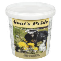 Goats Pride Dairy - Goat Milk Yogurt French Vanilla, 720 Gram