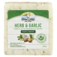 Great Lakes Goat - Herb & Garlic Goat Cheese, 175 Gram