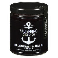Salt Spring Kitchen Salt Spring Kitchen - Savoury Spread - Blueberry & Basil, 270 Millilitre