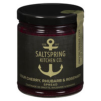 Salt Spring Kitchen Salt Spring Kitchen - Fruit Spread- Sour Cherry, Rhubarb & Rosemary, 270 Millilitre
