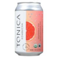 Tonica - Kombucha Grapefruit Fizz Organic, 355 Millilitre